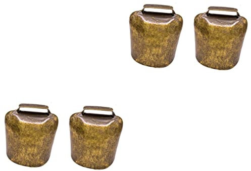 HANABASS 2sets Luxus Landwirtschaft Glocke Decor Größe Eisen Glocke Für Schafe Pferde Kuh 2 Stücke * 2