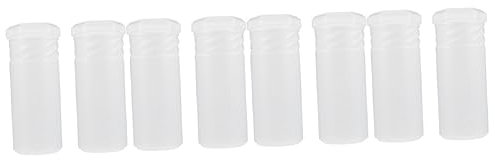 BELLIFFY 8 STK Bürstentrommel und Bürstenkasten Mann Stift Salon Hüllen was Pinsel reiseetui pinseletui Koffer Make up Pinsel Rasierpinselständer Bürstenetui für Männer Plastik Transparent