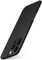 moex Alpha Case per Apple iPhone 16 Pro, ultra sottile, con protezione rialzata, sottile cover rigida, minimalista, nero opaco