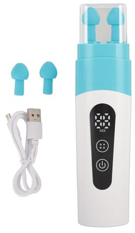 Dispositivo di Scarico Pressione Orecchio – Sbloccatore Tromba di Eustachio Bilanciato, Regolatore Pressione Auricolare per Volo, Immersioni, Nuoto, USB Ricaricabile con Doppia Tes