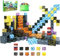 Yolla Loos Magnetische Bausteine 70 pcs Baue Mine Magnet Welt Zauberportal Set, Magnetische Fliesen Kleinkindspielzeug Outdoor Spielzeug für Jungen und Mädchen ab 3 Jahren