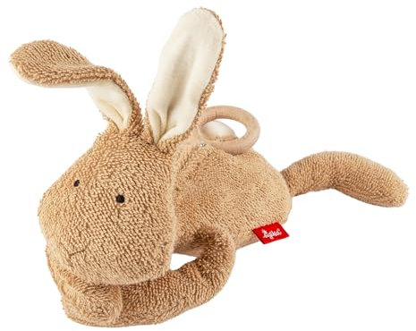 SIGIKID Spieluhr mit Wunschmelodie Mamilodie Musik für Schwangere Babybauch Einschlafhilfe für Neugeborene ab Geburt und Babyspielzeug Tröster Stofftier Hase für Babys und Kleinkinder Unisex