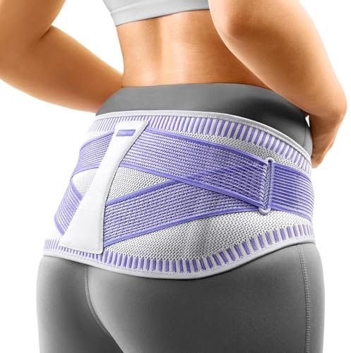FREETOO Iliosakralgürtel, Ischias Bandage für Frauen, M