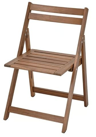 Generisch NÄMMARÖ Stuhl/außen, faltbar/Hellbraun lasiert (IKE 505.033.53)