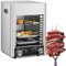 Fornetto Elettrico Forno in Acciaio Inox Bistecchiera 4/8/10 Ripiani Compatta E Multifunzione,Applicabile Pizza, Frittura Ad Aria, Arrostire, Bistecca, Grigliare, Cuocere al Forno E Molto Altro