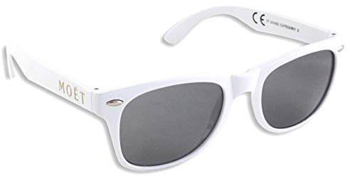 Moët & Chandon Champagne Ice Imperial Moet fête Jour Lunettes de Soleil Design Unisexe pour Femme et Homme Cool Piscine Beach Party Accessoire