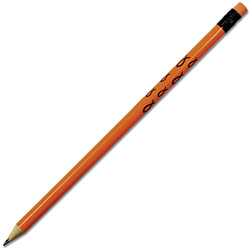 Christliche Geschenkideen °°Bleistift mit Radiergummi Neon (Neon-Orange)