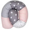 ULLENBOOM ® Tour de lit serpent, rose gris (120 x 13 cm)