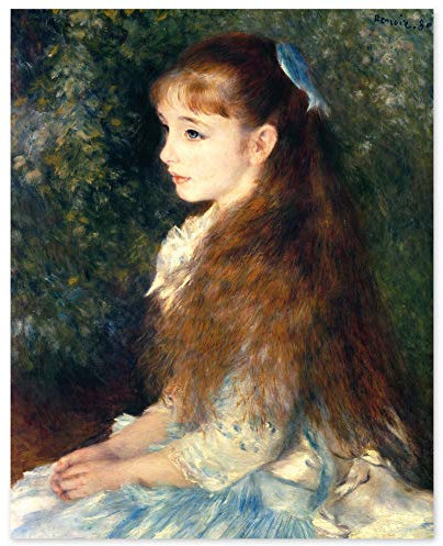 JUNIWORDS Poster, Pierre Auguste Renoir, Irène Cahen d'Anvers, Die kleine Irene, 100 x 125 cm