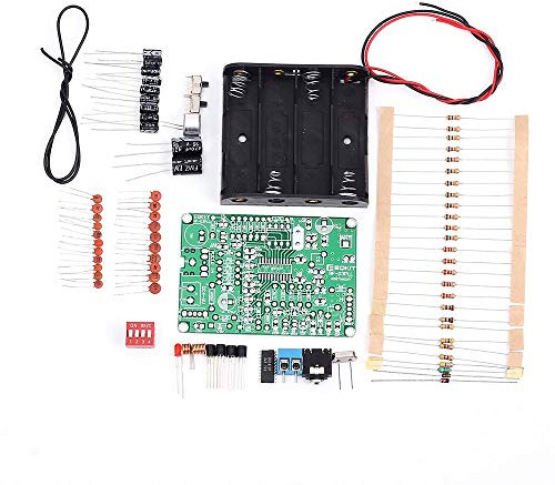 Elektronische DIY Bausatz, RF-03PLL DC 4-6V 87-108MHz FM Frequenzmodulation Kabelloses Mikrofonmodul Stereo Sendermodul FM Transmitter Board Teile, 20-40 mA