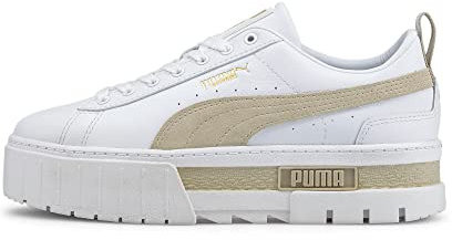 PUMA Damen Mayze LTH WN's Fitnessschuhe, White-Peyote, 36 EU
