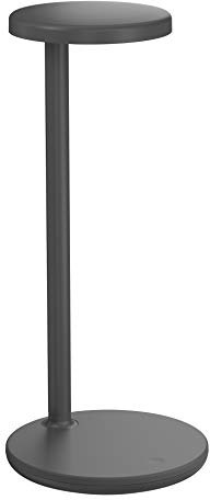 Flos LED Tischlampe Oblique Qi Anthrazit