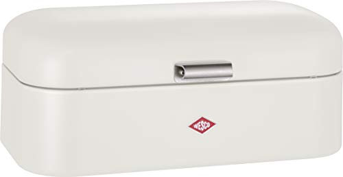 WESCO Grandy Boîte à Pain en métal Sable Mat Beige