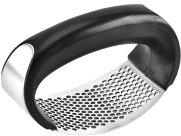 Garlic Press Rocker,Garlic Press Garlic Crusher Kitchen Garlic Rocker 304 Food Grade Stainless Steel