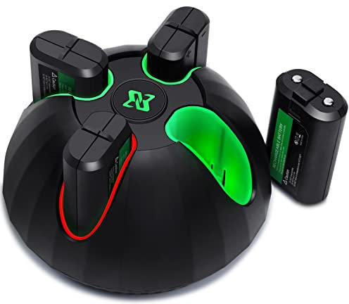 TechKen Batterie Rechargeable pour Manette Xbox Series Xbox One (Taille XL)