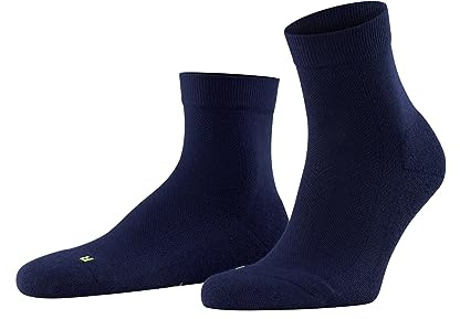FALKE Unisex Socken Cool Kick U Sso weich atmungsaktiv schnelltrocknend einfarbig 1 Paar, Blau Marine 6121-O, 44-45