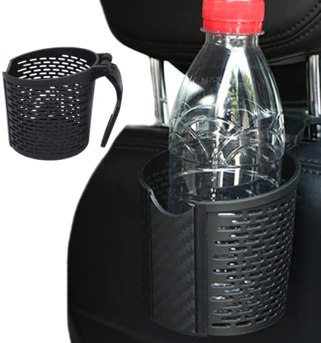 Porta della tazza di auto, porta posteriore della tazza di sedile, porta poggiateca per poggiatesta per bomboletta per bevande per bevande bottiglia d'acqua Porta a tazza di sedile posteriore 2