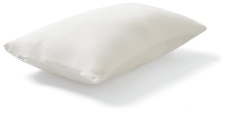 Tempur Cloud Travel Pillow - Cuscino da viaggio extra morbido, micro-cuscini, realizzato in memory foam riconosciuto dalla NASA, fodera rimovibile e lavabile, bianco, 40cm x 26cm x 10cm, Moderno