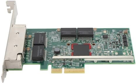BCM5719 Quad-Port-Gigabit-Ethernet-Netzwerkkarte für Server. PCIe X4 Hochleistungs-1G-Ethernet-Adapter, Multi-Core-Unterstützung, mit LED-Anzeige für Server