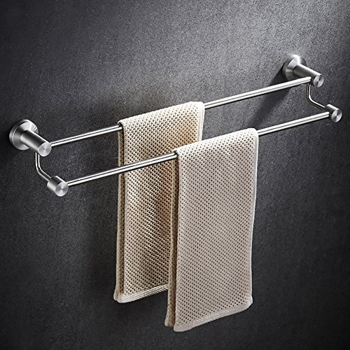 Generisch Porte-serviettes de Salle de bain Porte-serviettes de Salle de bain en Acier inoxydable 304, Porte-serviettes de Salle de bain, Porte-serviettes de Salle de bain Double, Porte-serviettes de