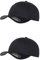 GIDUTEX Flexfit Unisex Wooly Combed Cap 2er Pack inkl. Schlüsselband Baseball Cap Basecap by (DE/NL/SE/PL, Alphanumerisch, L, XL, Dark Navy)