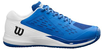 Wilson Rush Pro Ace, Zapatillas de Tenis Hombre, Deja VU Blue/White/Black, 44 2/3 EU