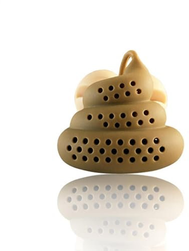 Teesieb in Kotform, süßes Teesieb aus Silikon, Filtersieb in Kotform für Hintern, kreativer Kaffeefilter in Kotform für Tee, Teesieb für losen Tee, Gewürze und Gewürze