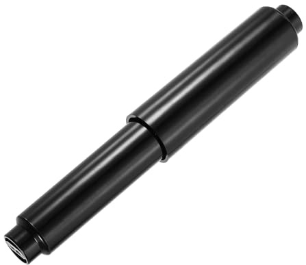 sourcing map Plastic Toilet Paper Holder, 4-5/16 to 6-5/16 Spring-Loaded Toilet Paper Tissue Roller Insert Rod Replacement for Bathroom, Matte Black