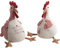 AUBRY GASPARD Cale-Porte Poule en Coton 2kg, Dimensions: 34 x 24 x 45 cm
