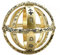ECOSWAY Astronomical Sphäre Ball Ring Cosmic Finger Ring Kreis Liebespaar Geliebten Schmuck Geschenk - Silverb, 8