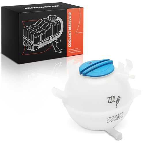 Frankberg Tanque de expansión 1K0121407 | Compatible con: Altea XL 5P5 5P8, NH3 rápido, CC 358, Golf Plus 521 5M1, O.c.t.a.v.i.a II 1Z3, Escarabajo 5C1 5C2