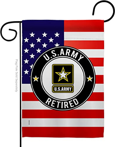 US MILITARY United State Army Gartenflagge Armee Streitkräfte Rangers American Military Veteran Ruhestand Haus Dekoration Banner Kleiner Hof Geschenk Doppelseitig, Made in USA