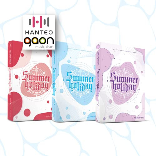 Dream Catcher - [Summer Holiday] [Random ver.] Album+BolsVos K-POP Webzine (9p), Decorative Stickers, Photocards