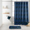 Douceur d'Intérieur, Rideau de Douche avec Crochets (180 x 200 cm) Achille, Polyester Imprimé