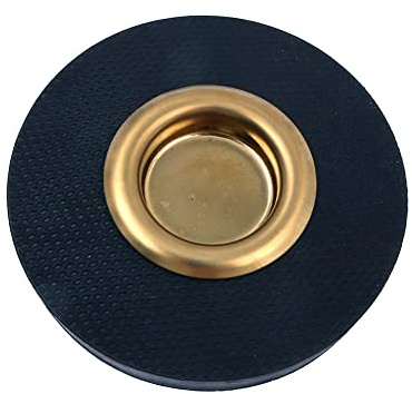 Alnicov Cello Endpin Rest,Cello Anti-Rutsch-Matte,Verstärkte Messingschale mit Hartgummimatte Anti-Rutsch-Basis