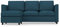 comfortly Sofa mit Chaiselongue-Schonbezug, handgefertigt, kompatibel mit Vimle-Couch – nur Bezüge (strapazierfähig, blau)