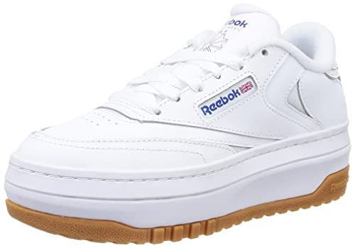 Reebok Damen Club C Extra Sneaker,Ftwwht Ftwwht Vecblu,37.5 EU
