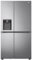 LG Electronics GSLV71PZTD | Side-by-Side mit EIS-, Crushed Ice und Wasserspender | interner Wassertank 4L | Total No Frost | Silber