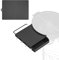 Grill Table Shelf for Weber 22 Inches Kettle Master Touch/Original Kettle Charcoal Grills with Silicone Mat,BBQ Grill Side Table Accessories for Weber 22 Kettle Charcoal Grill