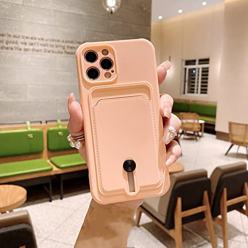 Custodia morbida in silicone per iPhone 13 11 12 Mini Pro XS Max XR 8 7Plus SE2020 Custodia protettiva per fotocamera, rosa, per Iphone 11 Pro