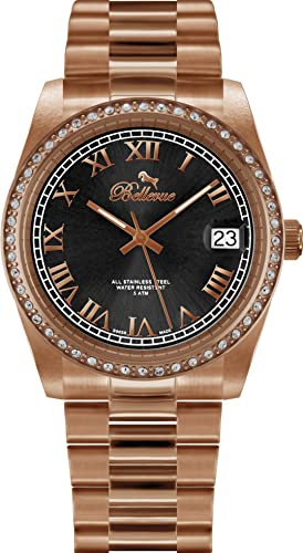 Bellevue Women's Watch I.25, Black, 35MM, Bracelet