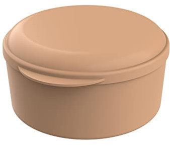 elastoREuse Menübox ToGo rund, beständiges braun