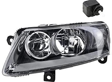 Johns, Scheinwerfer passend für Audi A6 4F 05/04-09/08 H7 H1 Links Fahrer m. Stellmotor