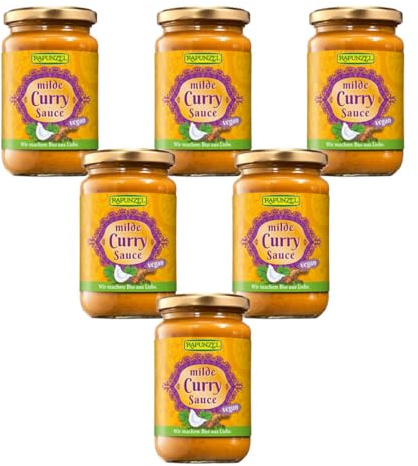 Rapunzel Bio Curry-Sauce mild (6 x 330 ml)