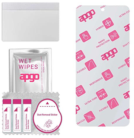 apgo Protector de pantalla Hybrid Glass para Xiaomi Poco M3 Pro 5G