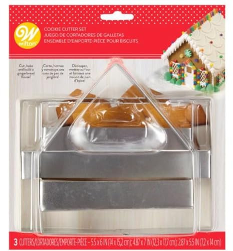 Wilton Ausstechformen Lebkuchenhaus 3er Set