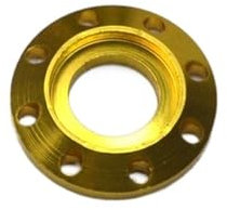IOFIT M8 M6 Motorrad Schraube Dichtung Schraubverschluss Hohlschraube Flansch Dichtung Dekorative Verstärkung Anti-Rutsch (Color : M8-golden)