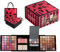RoseFlower Rousse Trucchi Donna Valigetta Trucchi Palette Trucchi Donna avec Miroir Kit Trucchi Make Up Completo avec Ombretto Colori Labbra Paillettes Arrossire Set per il Trucco da Viaggio