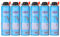 Limpiador de Espuma de Poliuretano - 500 ml - Elimina Residuos de Espuma Fresca con Eficacia y Ultra Rápido - 6 unidad