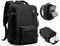 Handgepäck Rucksack 40x20x25 für Ryanair Reiserucksack Wasserdichter Unter Dem Sitz Handgepäck Rucksack Flugzeuge Reisetasche Weekendertasche Wanderrucksack Lässiger Tagesrucksack,G1-Schwarz